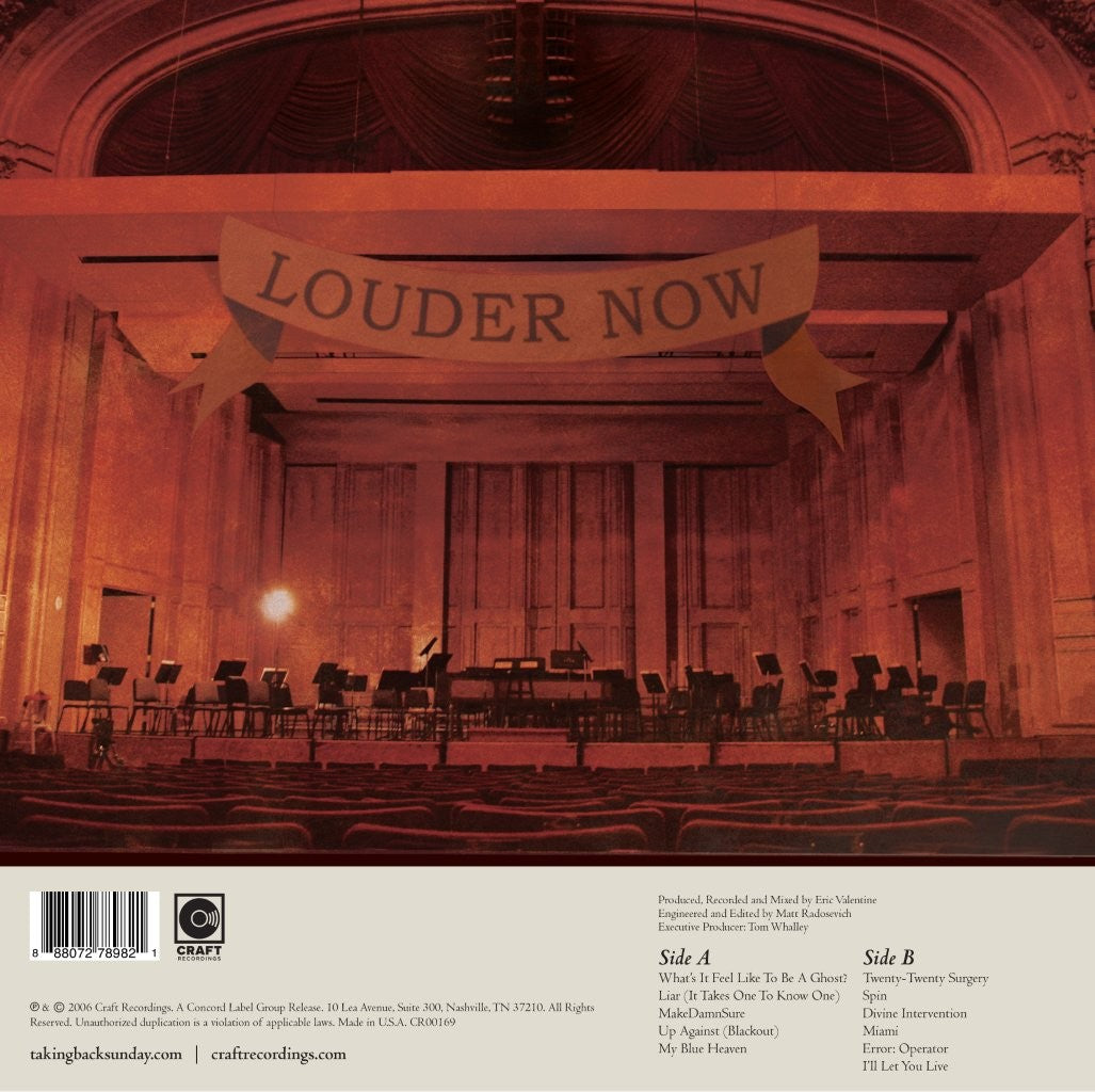 Taking Back Sunday - Louder Now (20th Anniversary)