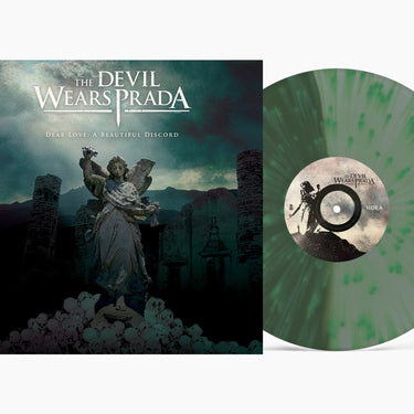 Limited Edition Green & Coke Bottle Clear Split with Green Splatter LP