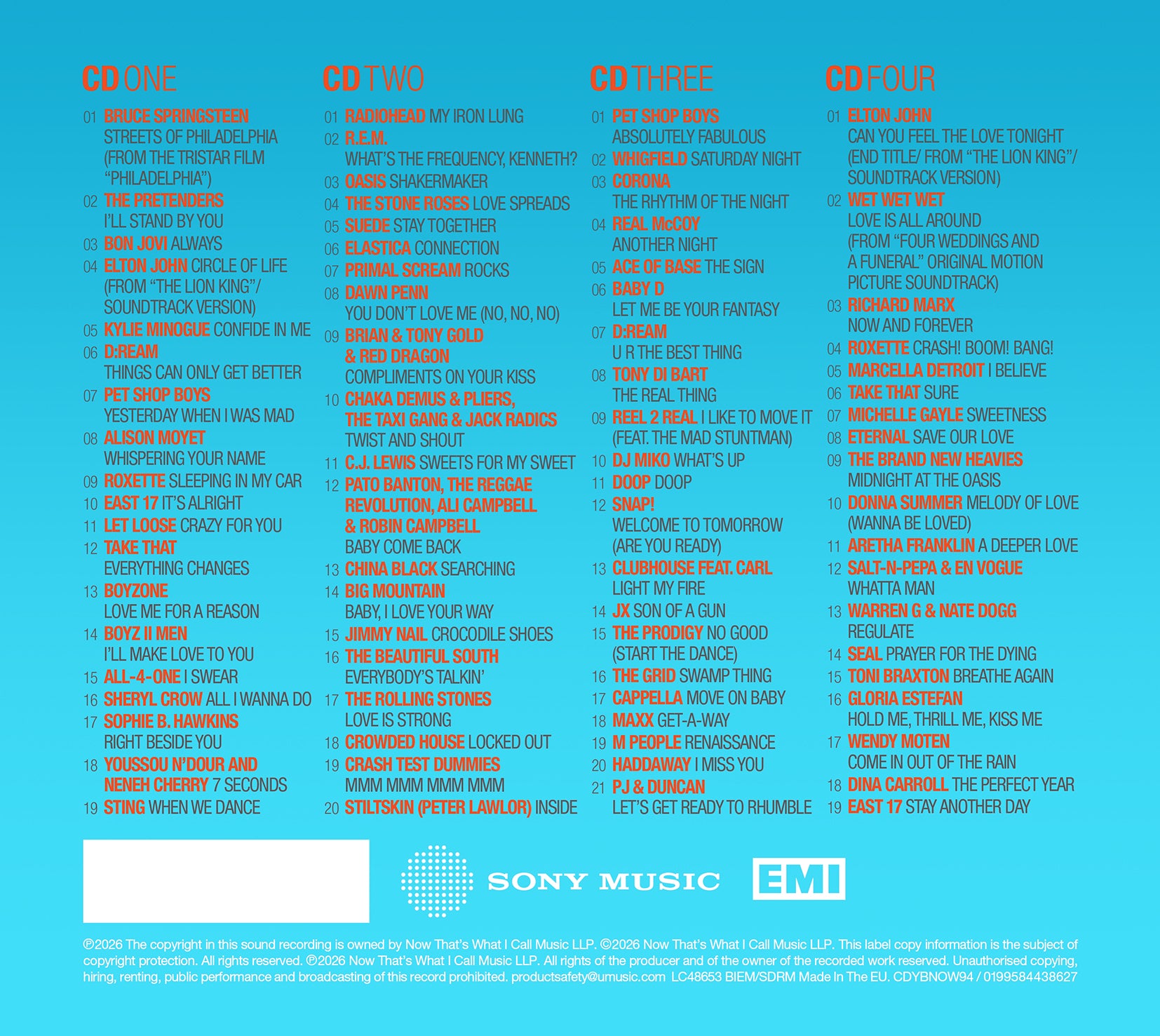 Various Artists - NOW - Yearbook 1994