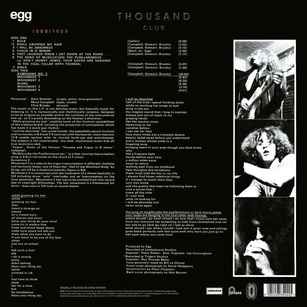 Egg - Egg (Thousand Club)