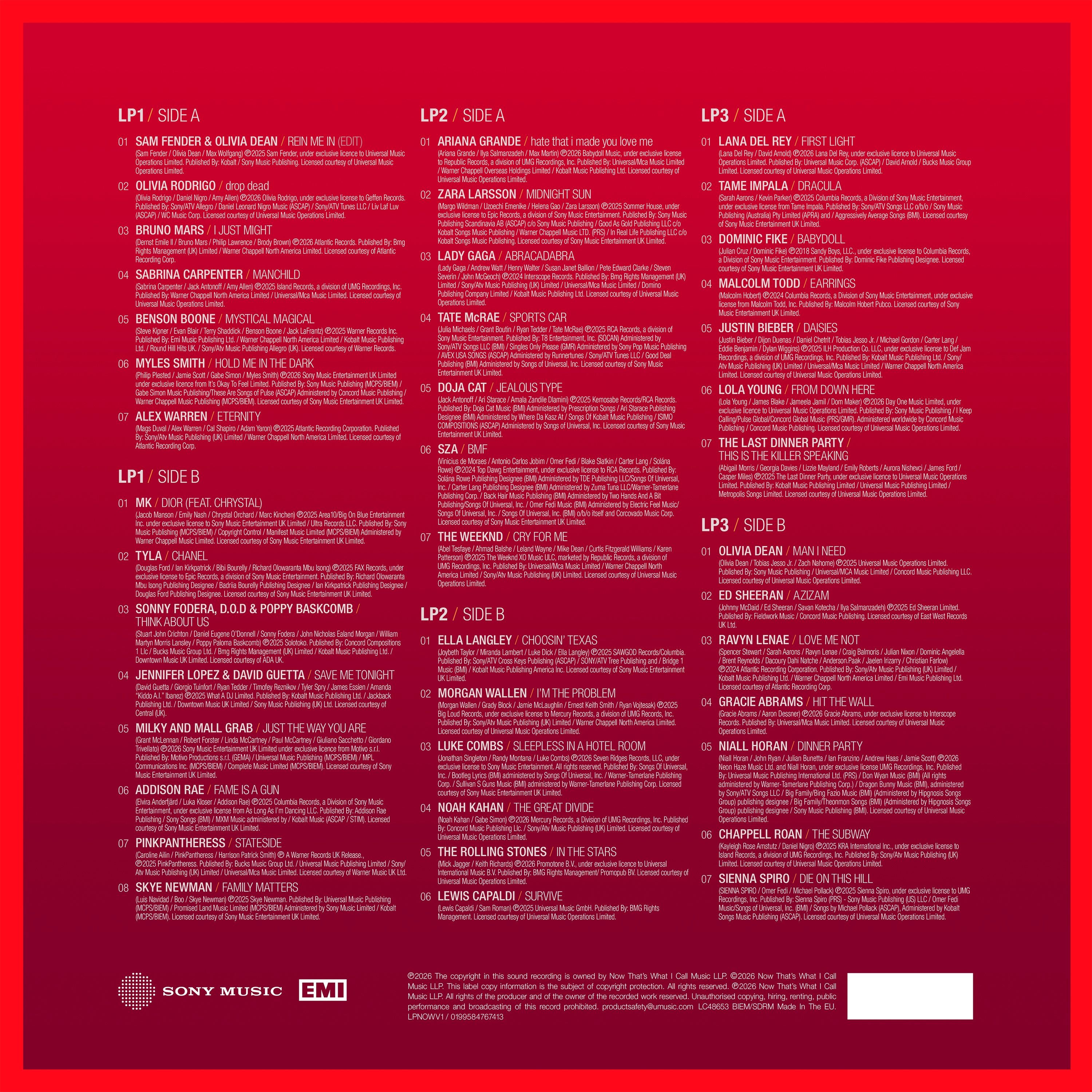 Various Artists - NOW That's What I Call Music! : Vinyl [25-26]