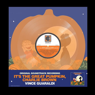 Pumpkin Shaped Candy Corn Coloured Limited Edition LP