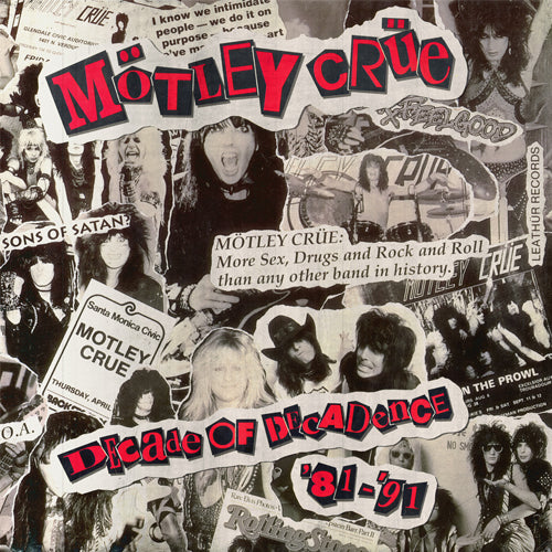 Motley Crue - Decade of Decadence 81-91 [Colour Vinyl] [Picture Disc] [RSD Black Friday 2026]