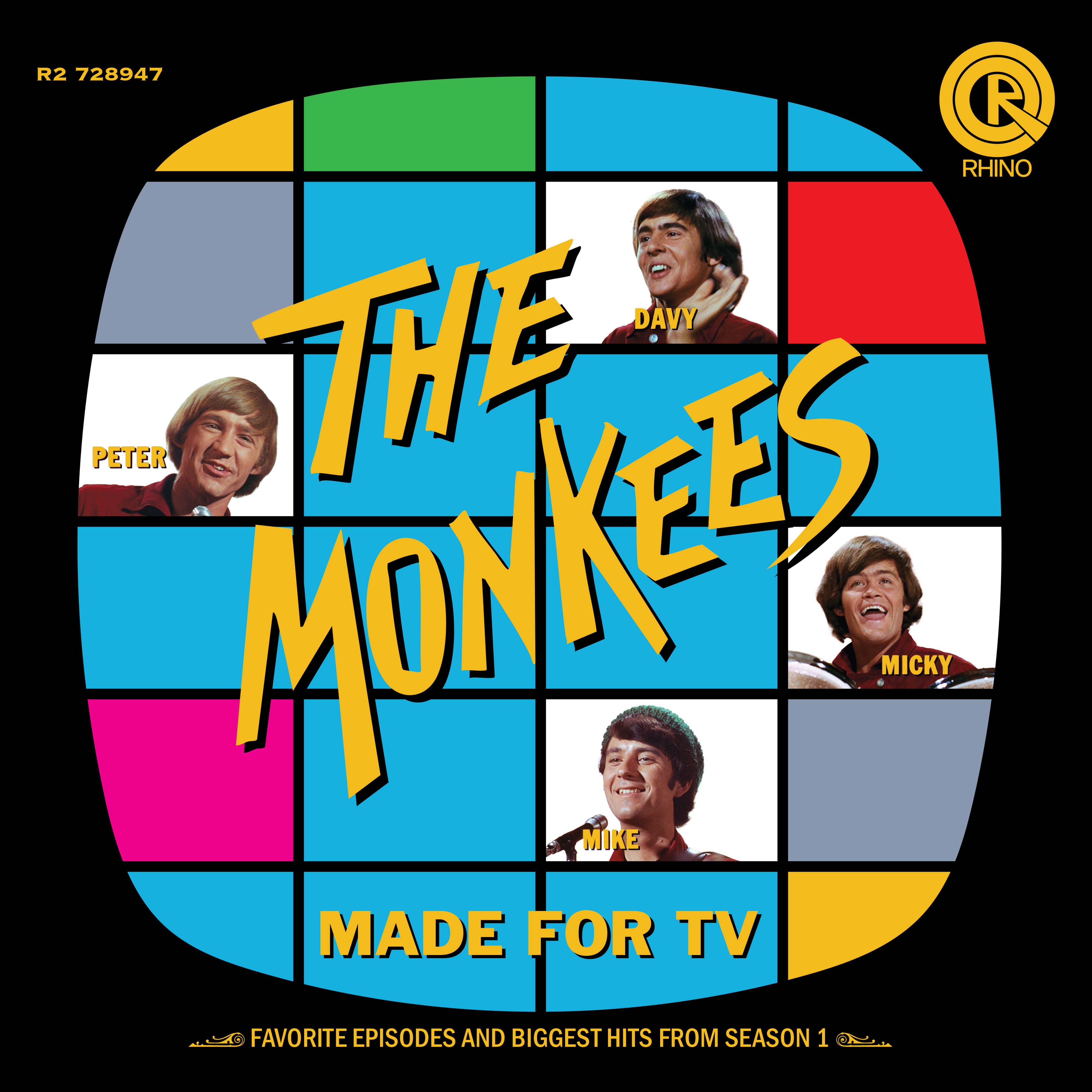 The Monkees - Made For TV: Favorite Episodes And Biggest Hits From Season 1 Of The Monkees