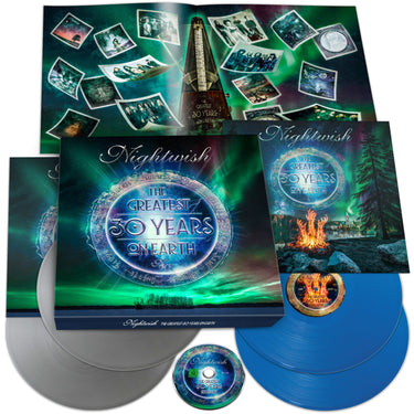 Silver & Blue 4LP & Blu-Ray Box Set
