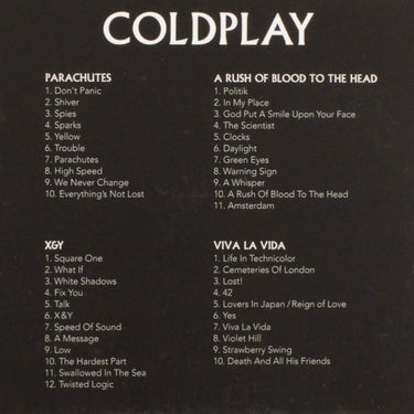 4 Album Box Set - Parachutes / A Rush Of Blood To The Head / X&y / Viva La Vida