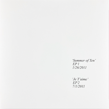 Porches - Summer of Ten / Je T'aime