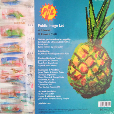 Public Image Ltd - Hawaii
