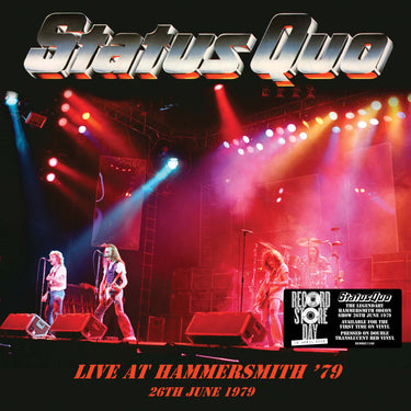 Status Quo - Live In Hammersmith 1979 - 2LP -  Translucent Red Vinyl  [RSD 2026]