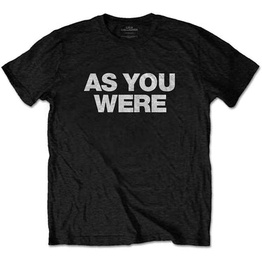 As You Were Black T-Shirt