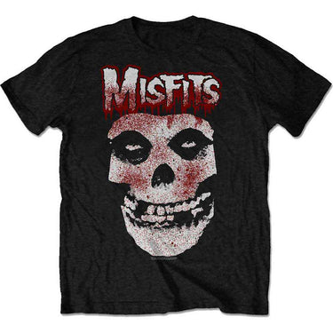 Blood Drip Skull Black T-Shirt