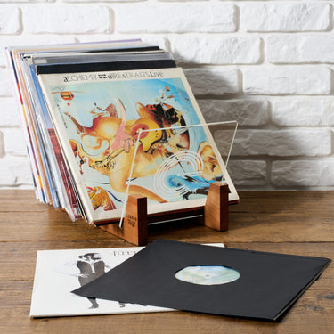 Pack of 25 HDPE lined black acid free kraft paper LP inner sleeves