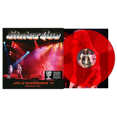 Status Quo - Live In Hammersmith 1979 - 2LP -  Translucent Red Vinyl  [RSD 2026]
